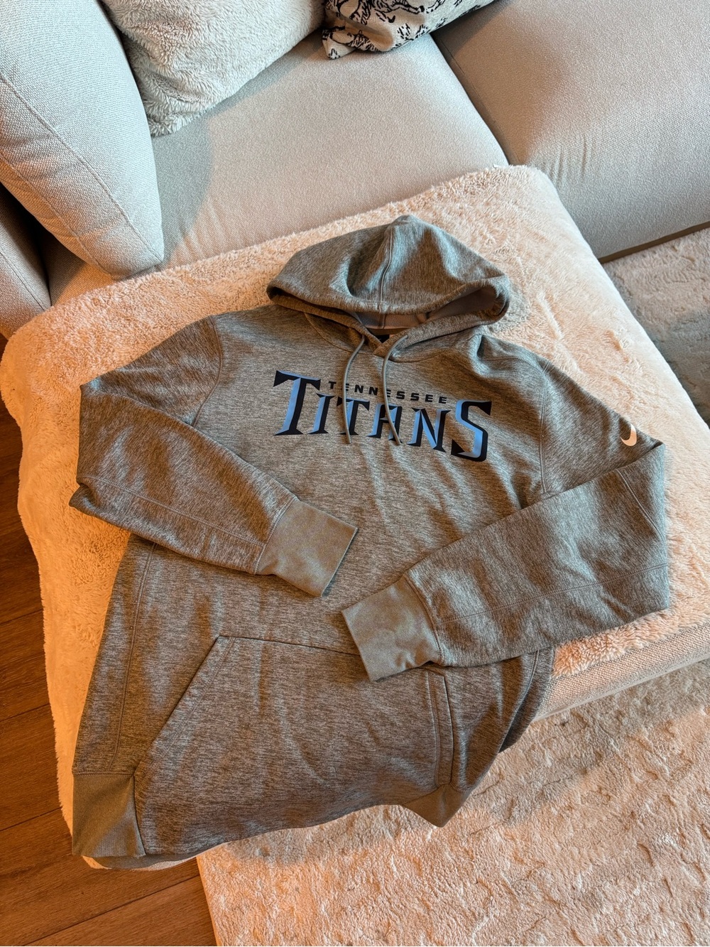 Nike Gray Tennessee Titans Hoodie / Men’s L